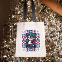 Белый шопер "Казачий пляс"