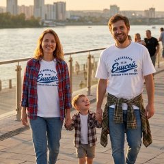 Белая футболка Енисей, вар.2