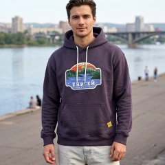 Худи "Енисей" серая