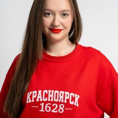 Футболка "Красноярск", красная