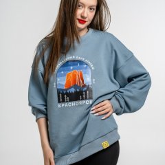 Свитшот Столбы графит