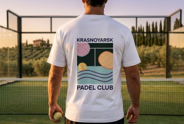 Футболки для федерации падела в Красноярском крае